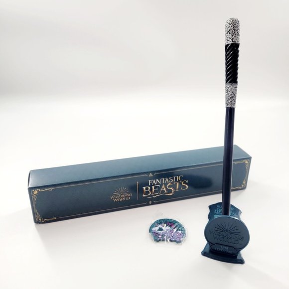Fantastic Beasts Mystery Wand Magical Creatures Leta Lestrange with Chupacabra - Picture 1 of 12